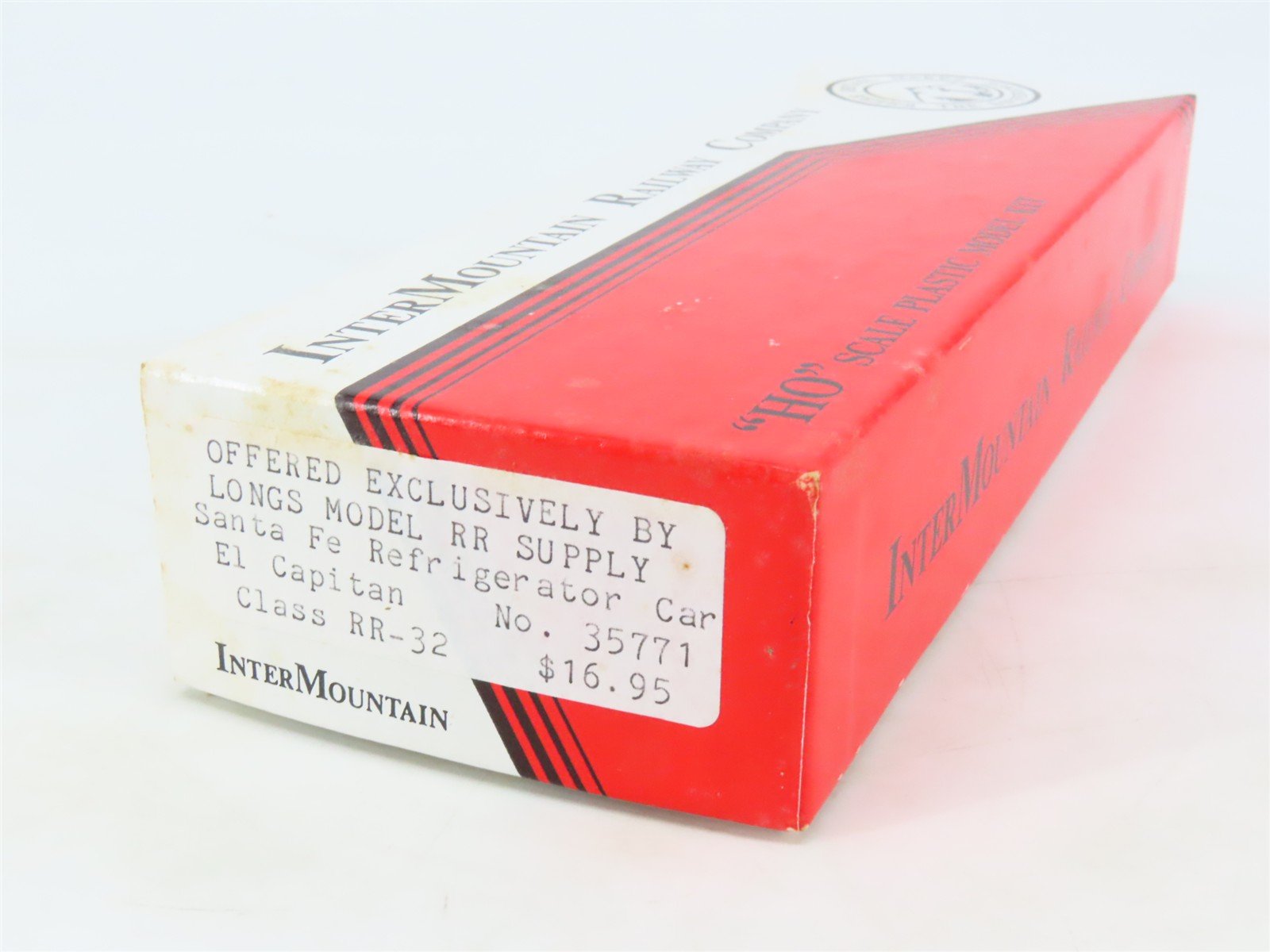 HO Scale InterMountain/Longs Model RR Supply Kit SFRD El Capitan Reefer #35771