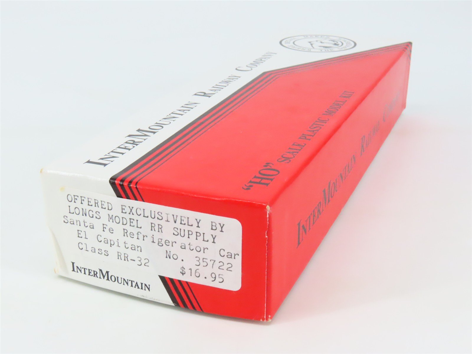 HO Scale InterMountain/Longs Model RR Supply Kit SFRD El Capitan Reefer #35722