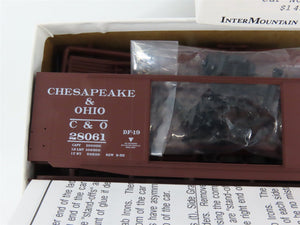 HO InterMountain Kit 40606-03 C&O Chesapeake & Ohio Progress 50' Box Car 28061
