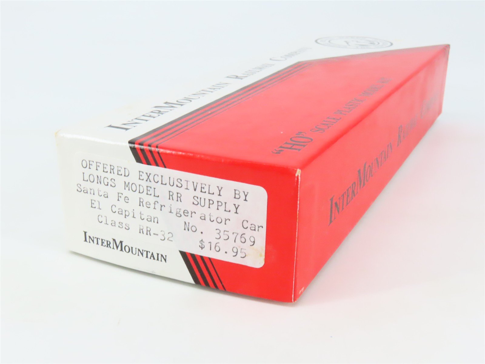 HO Scale InterMountain/Longs Model RR Supply Kit SFRD El Capitan Reefer #35769