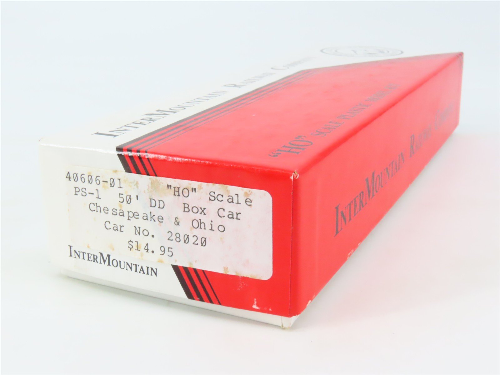 HO InterMountain Kit 40606-01 C&O Chesapeake & Ohio Progress 50' Box Car #28020