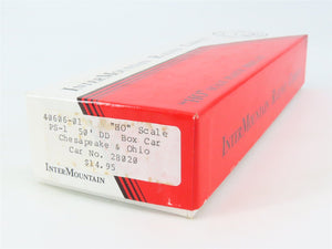 HO InterMountain Kit 40606-01 C&O Chesapeake & Ohio Progress 50' Box Car #28020