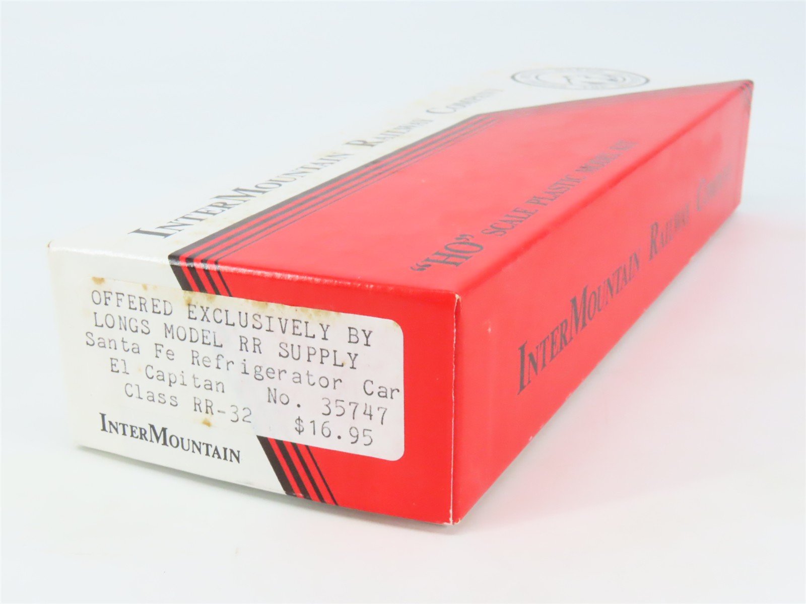 HO Scale InterMountain/Longs Model RR Supply Kit SFRD El Capitan Reefer #35747