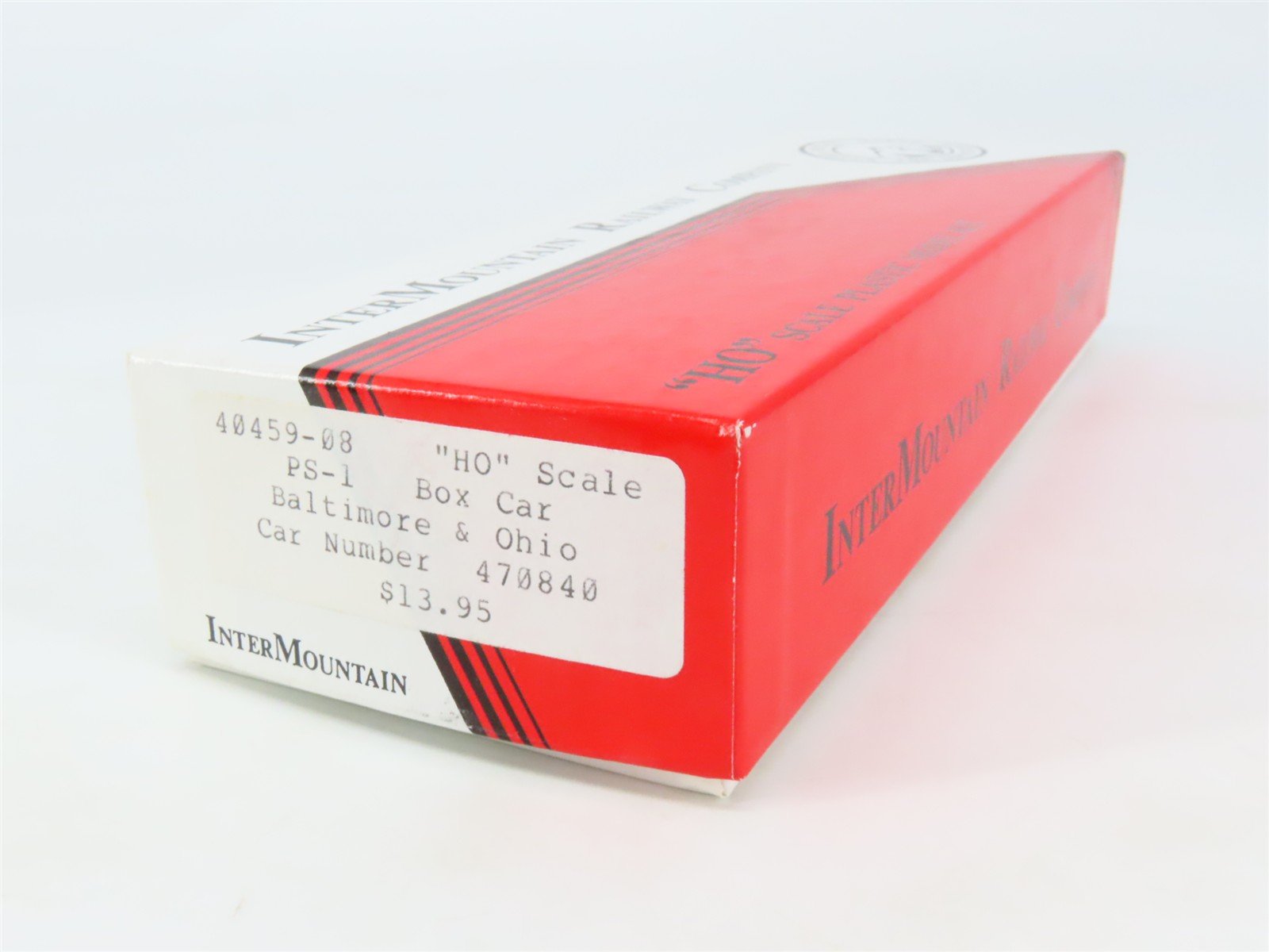 HO InterMountain Kit 40459-08 B&O Baltimore & Ohio Time Saver 40' Boxcar #470840