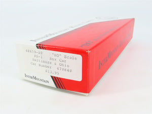 HO InterMountain Kit 40459-08 B&O Baltimore & Ohio Time Saver 40' Boxcar #470840