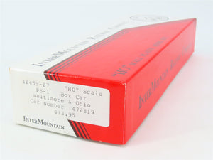 HO InterMountain Kit 40459-07 B&O Baltimore & Ohio Time Saver 40' Boxcar #470819