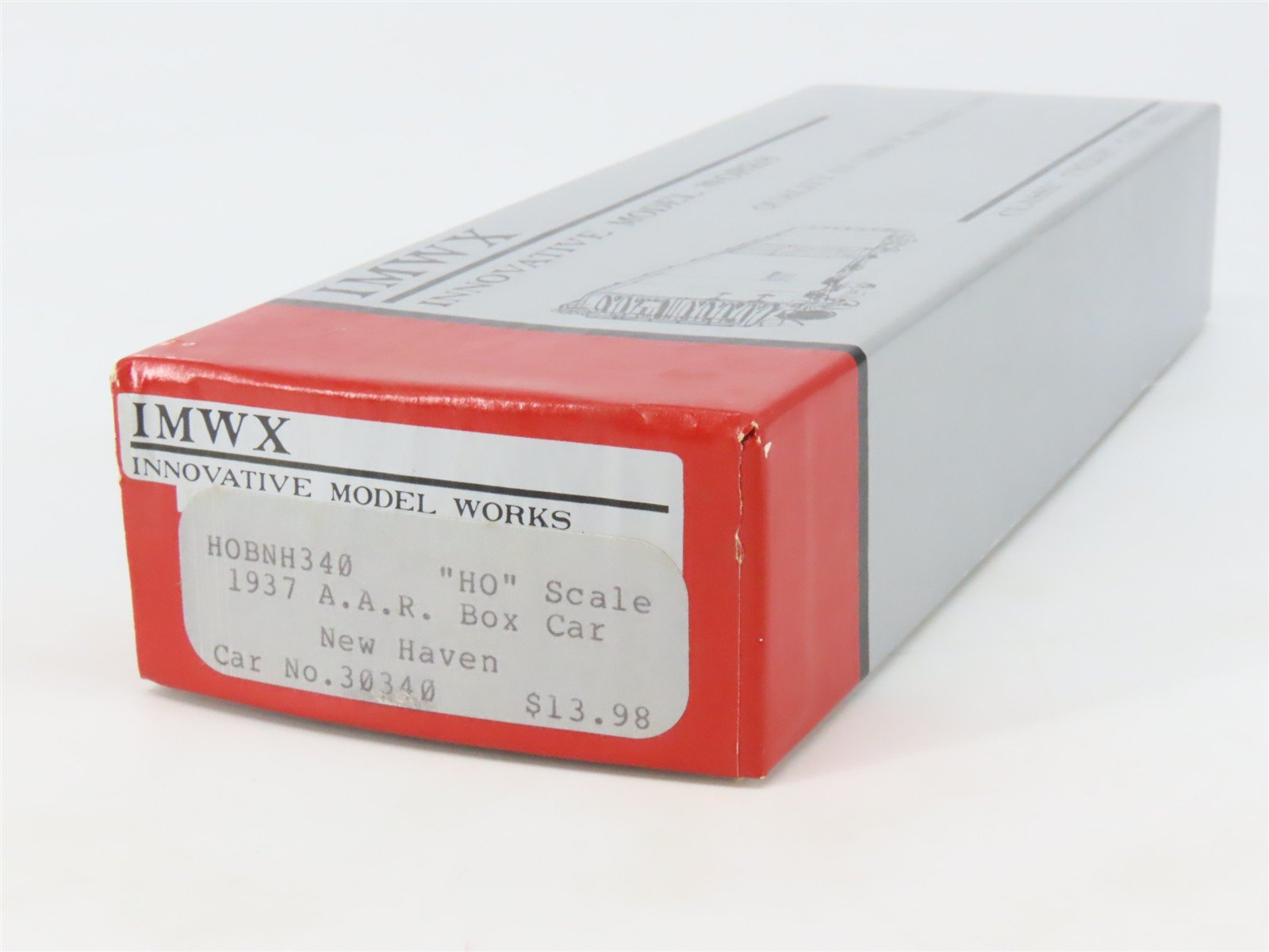 HO Scale IMWX Kit HOBNH340 NH New Haven 1937 AAR 40' Single Door Box Car #30340
