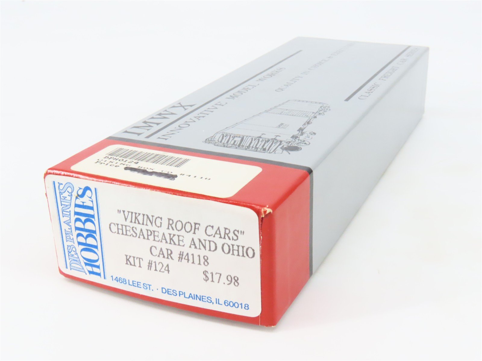 HO Scale IMWX/Des Plaines Hobbies Kit 124 C&O 