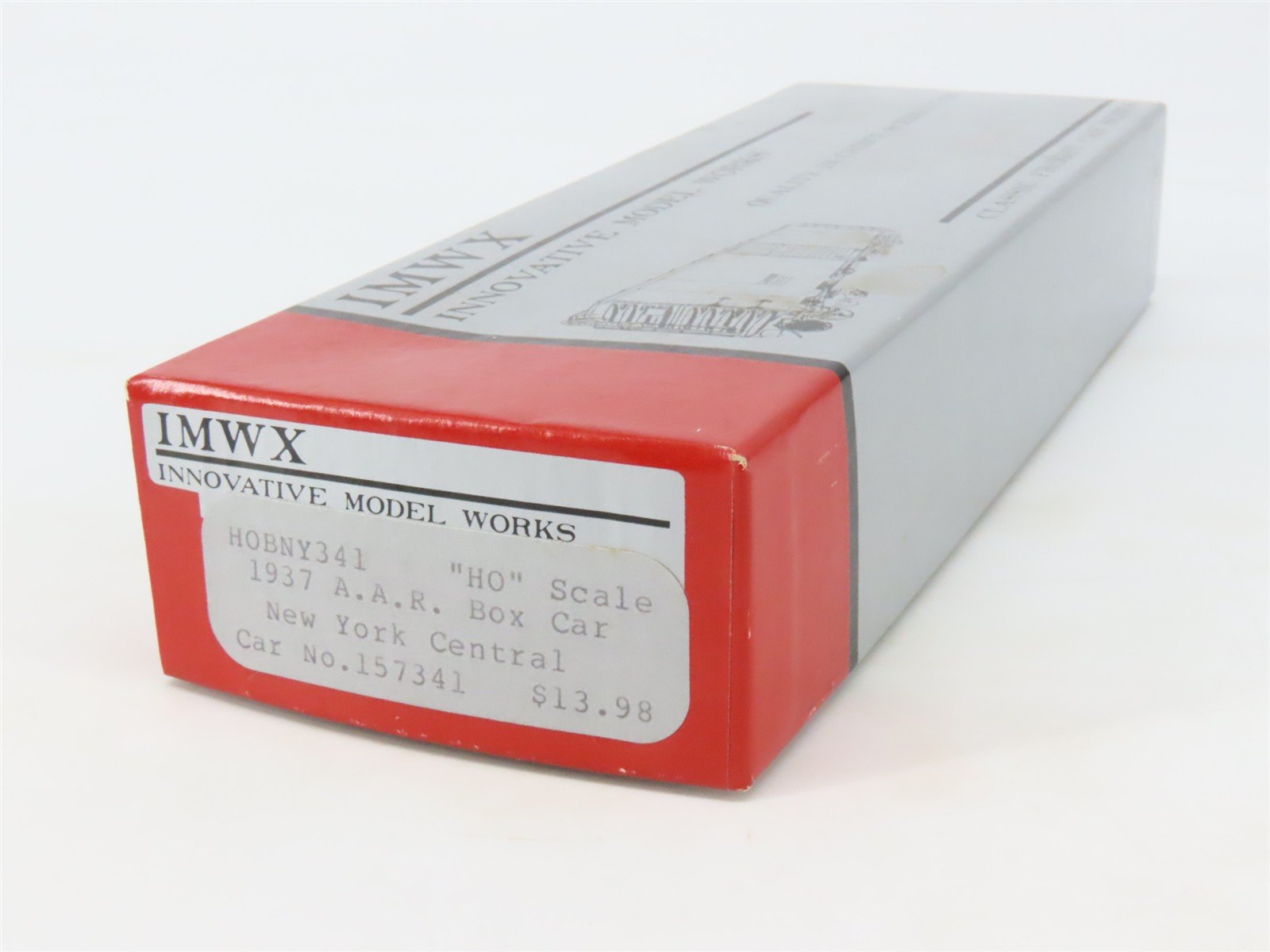 HO Scale IMWX Kit HOBNY341 NYC New York Central 1937 AAR 40' Box Car #157341