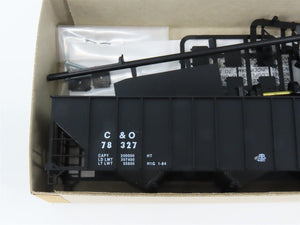 HO Scale Bowser Kit 55102 C&O Chesapeake & Ohio Progress 3-Bay Hopper #78327