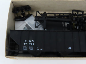 HO Scale Bowser Kit 55102 C&O Chesapeake & Ohio Progress 3-Bay Hopper #77786