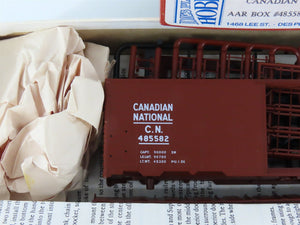 HO IMWX Des Plaines Hobbies Kit CNR Canadian National Maple Leaf Box Car #485582