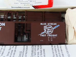 HO Scale InterMountain Kit 40456-08 SSW Cotton Belt Blue Streak Box Car #34981