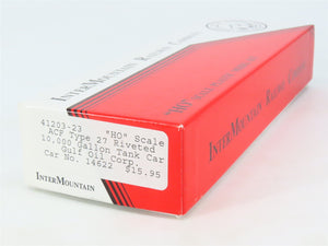 HO Scale InterMountain Kit 41203-23 WRNX Gulf Oil Single Dome Tank Car #14622