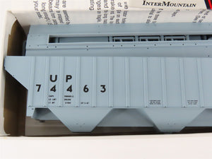 HO Scale InterMountain Kit UP-07 UP Union Pacific 3-Bay Covered Hopper #74463