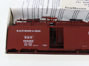 HO Scale InterMountain Kit B&O-05 B&O Baltimore & Ohio AAR 40' Box Car #465263