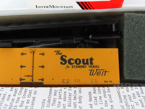 HO Scale InterMountain Kit 41115-05 SFRD Santa Fe Scout/SL Map Reefer #35643
