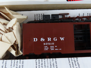 HO Scale InterMountain Kit D&RGWBOX-01 D&RGW Rio Grande AAR Box Car #67510