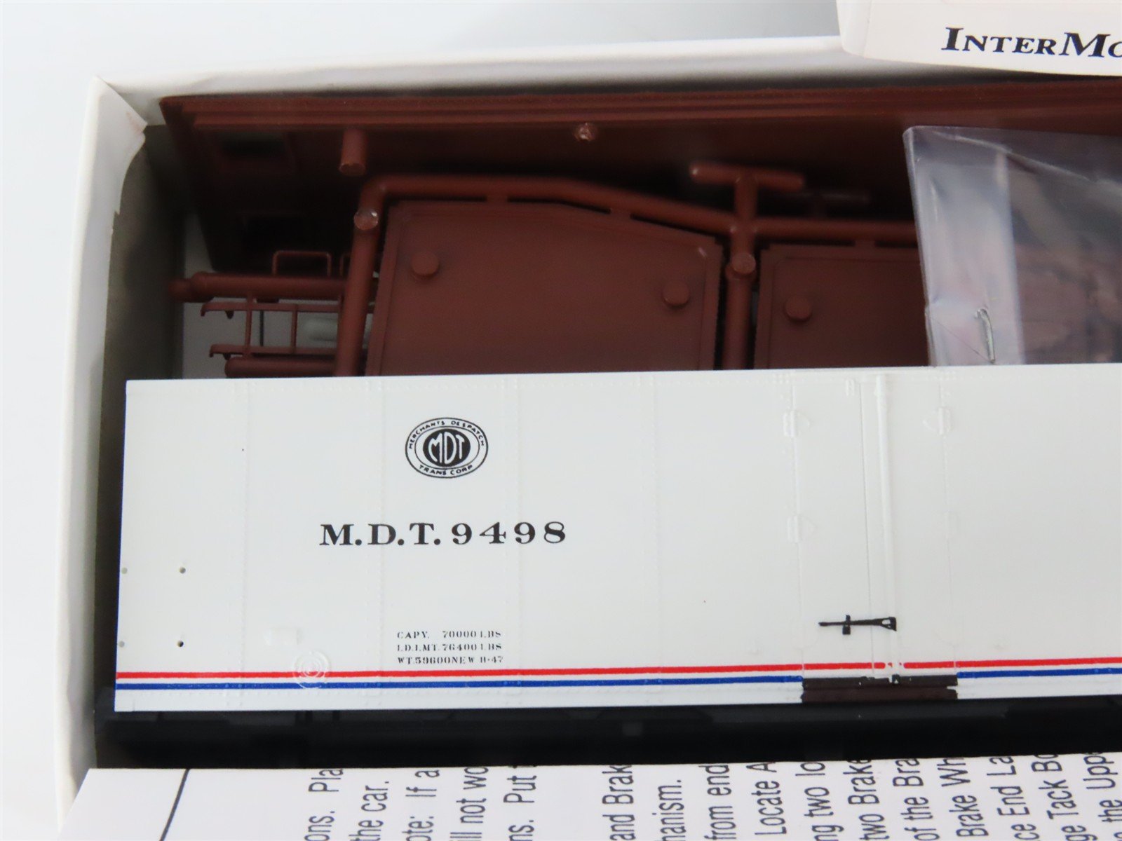 HO InterMountain Kit 40504-12 NYC New York Central MDT Ice Bunker Reefer #9498