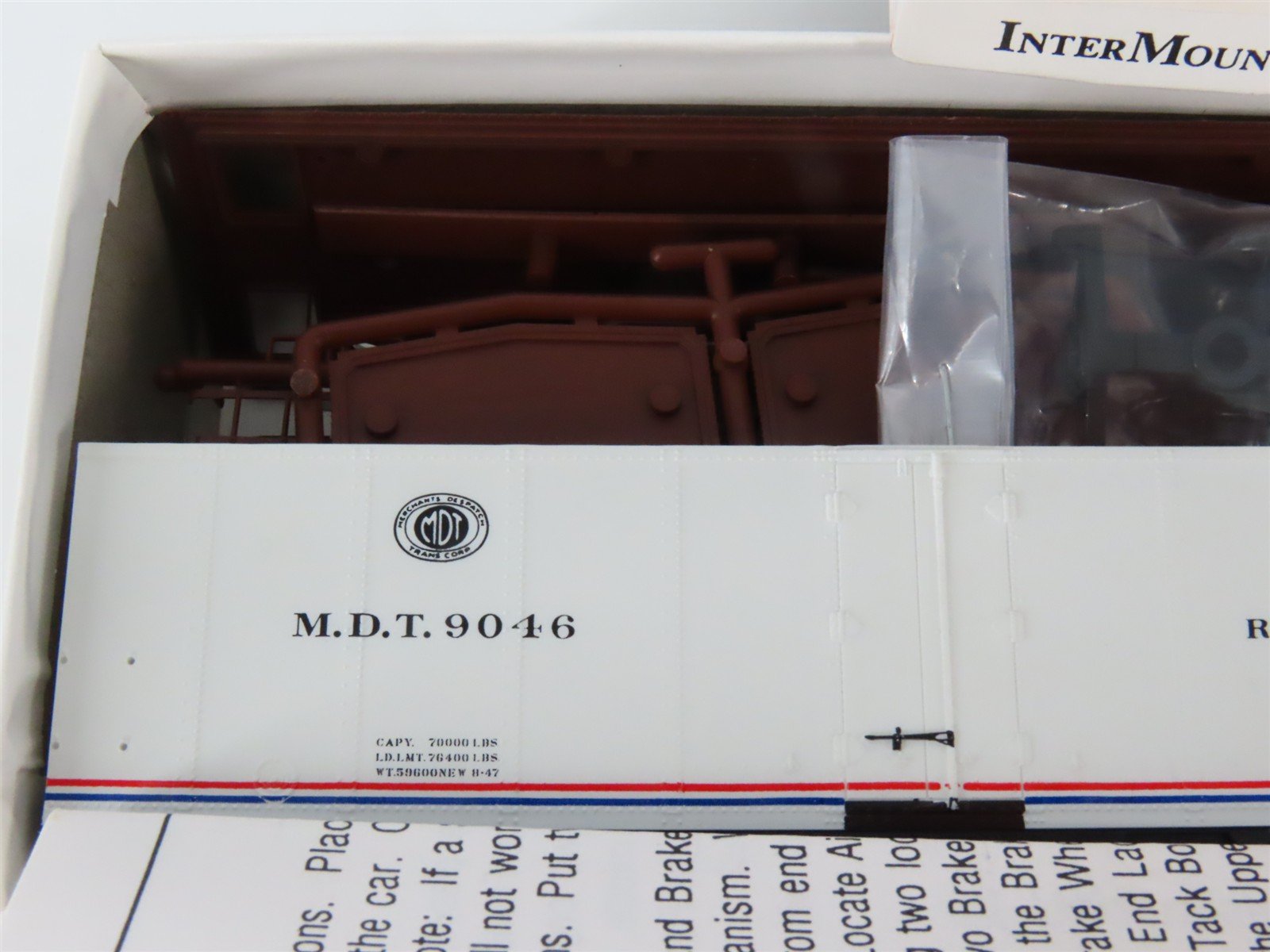HO InterMountain Kit 40504-03 NYC New York Central MDT Ice Bunker Reefer #9046