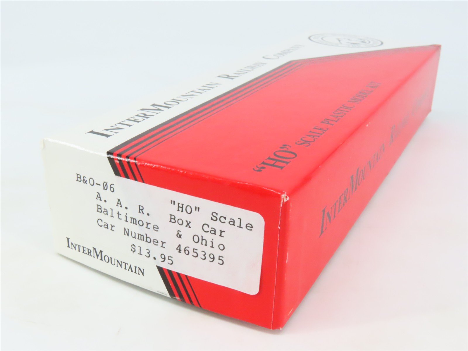 HO Scale InterMountain Kit B&O-06 B&O Baltimore & Ohio AAR 40' Box Car #465395