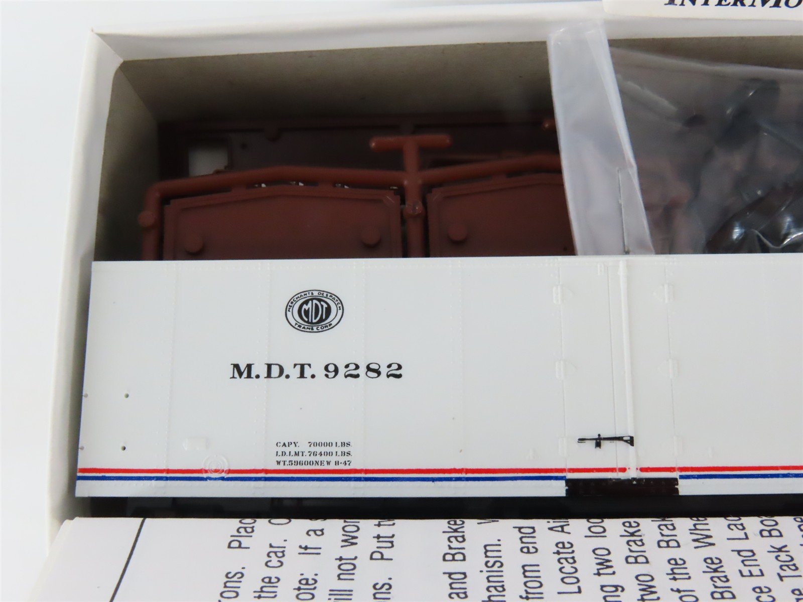 HO InterMountain Kit 40504-07 NYC New York Central MDT Ice Bunker Reefer #9282