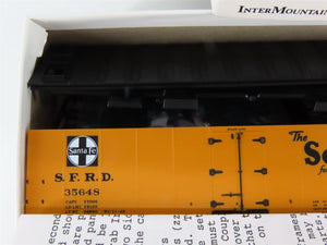 HO Scale InterMountain Kit 41115-06 SFRD Santa Fe Scout/SL Map Reefer #35648
