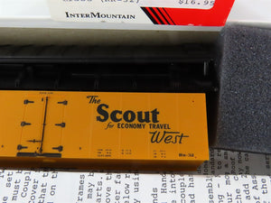 HO Scale InterMountain Kit 41115-04 SFRD Santa Fe Scout/SL Map Reefer #35639