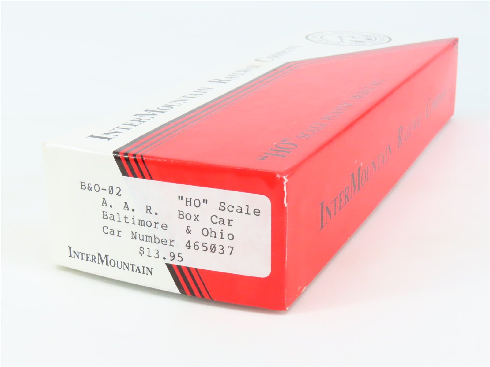 HO Scale InterMountain Kit B&O-02 B&O Baltimore & Ohio AAR 40' Box Car #465037