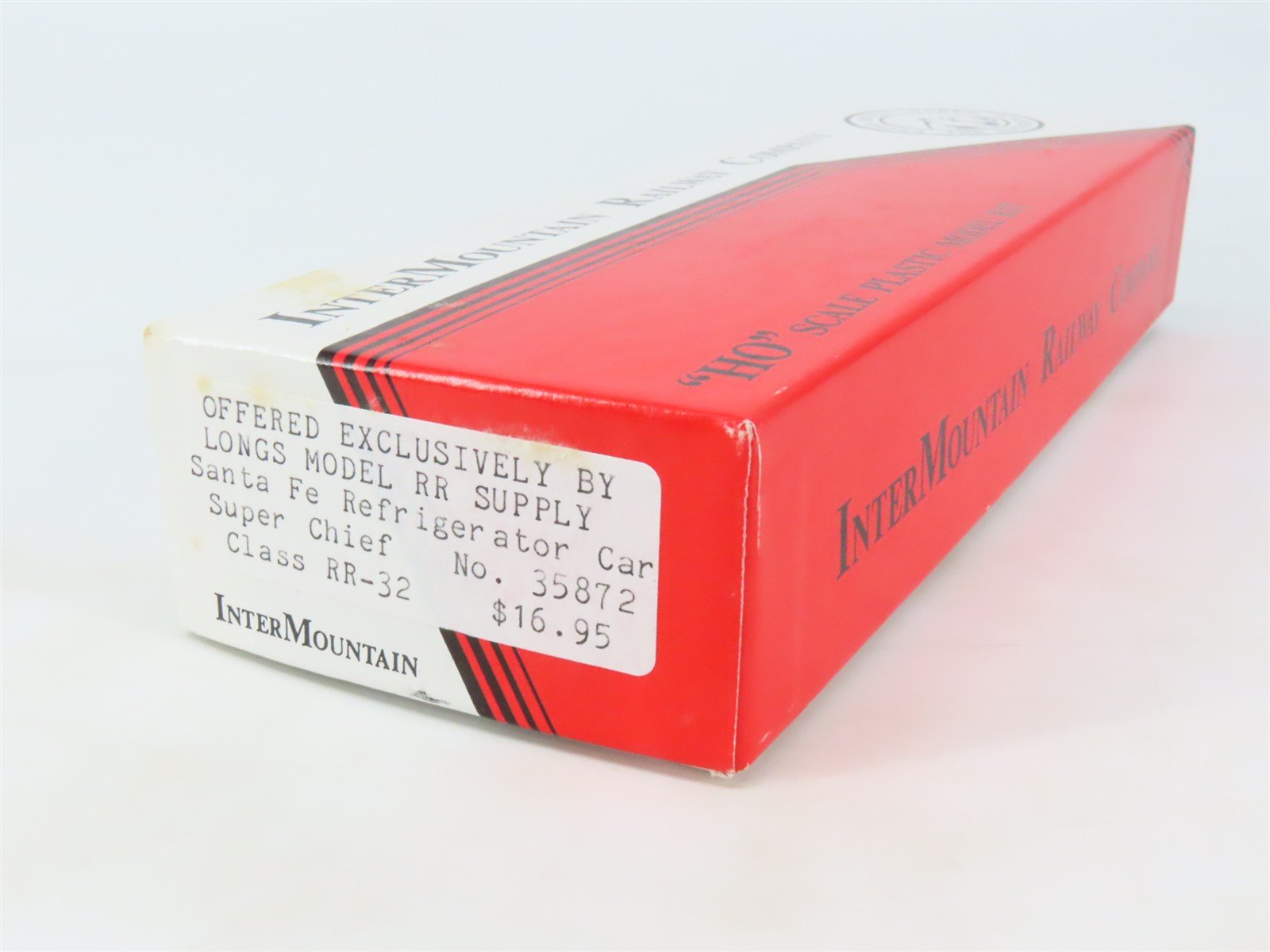 HO Scale InterMountain/Longs Model RR Supply Kit SFRD Super Chief Reefer #35872