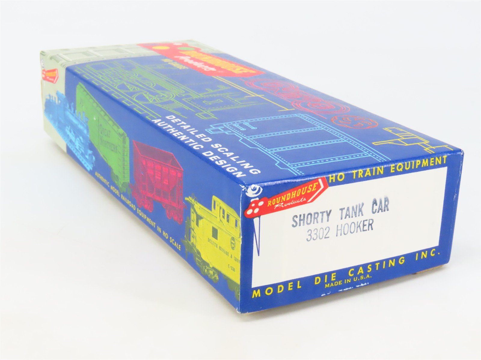 HO Scale Roundhouse Kit 3302 GATX Hooker Chemicals Shorty Tank Car #24925
