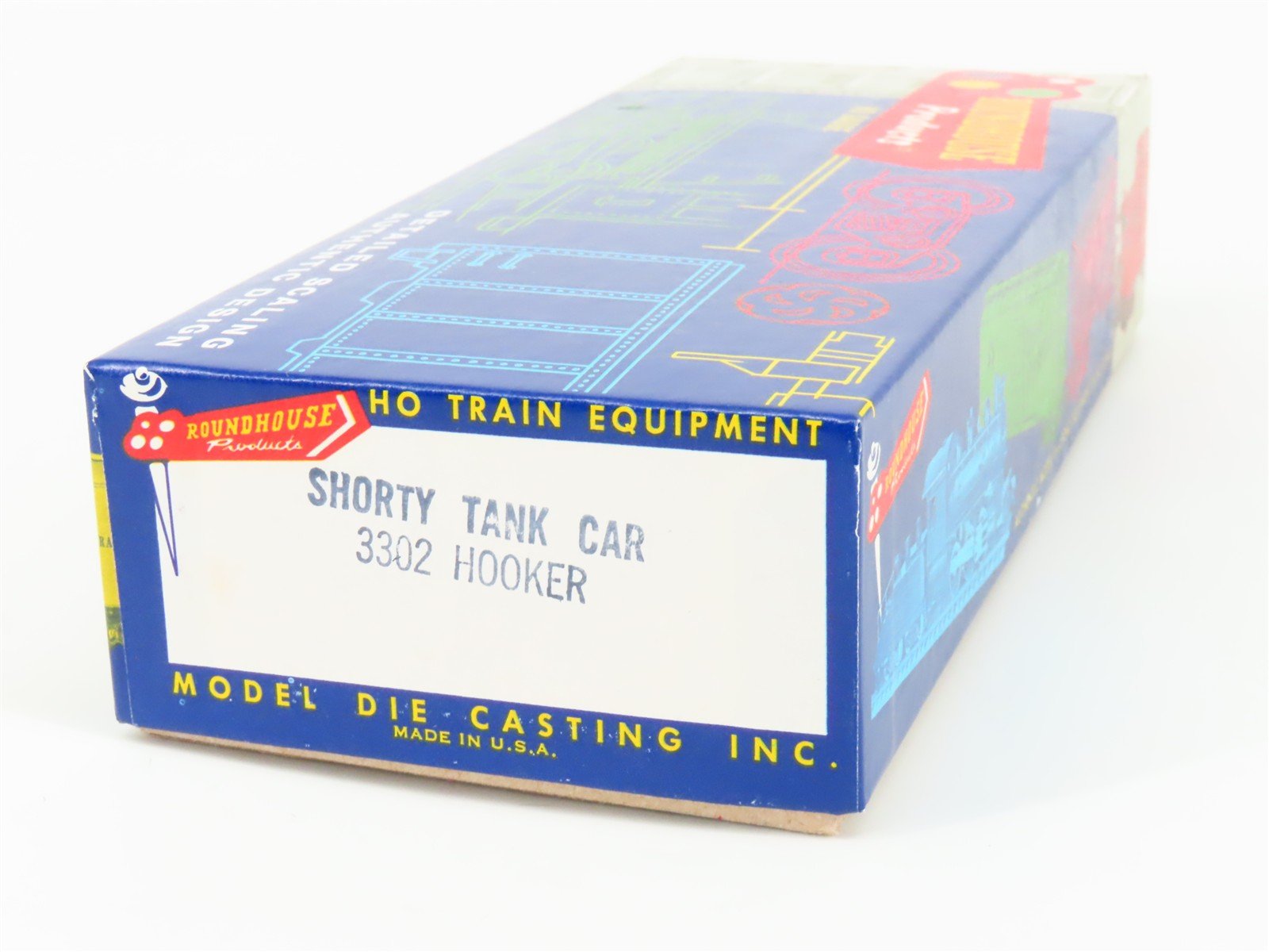 HO Scale Roundhouse Kit 3302 GATX Hooker Chemicals Shorty Tank Car #24958