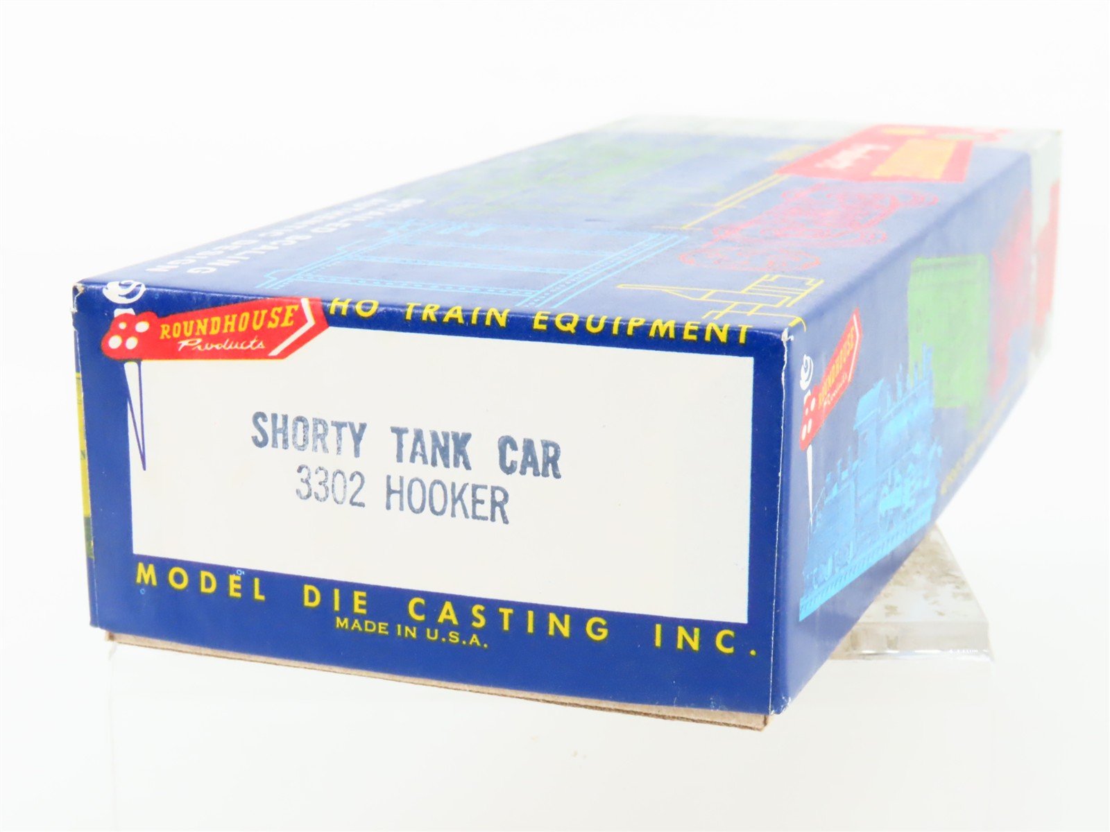 HO Scale Roundhouse Kit 3302 GATX Hooker Chemicals Shorty Tank Car #24916