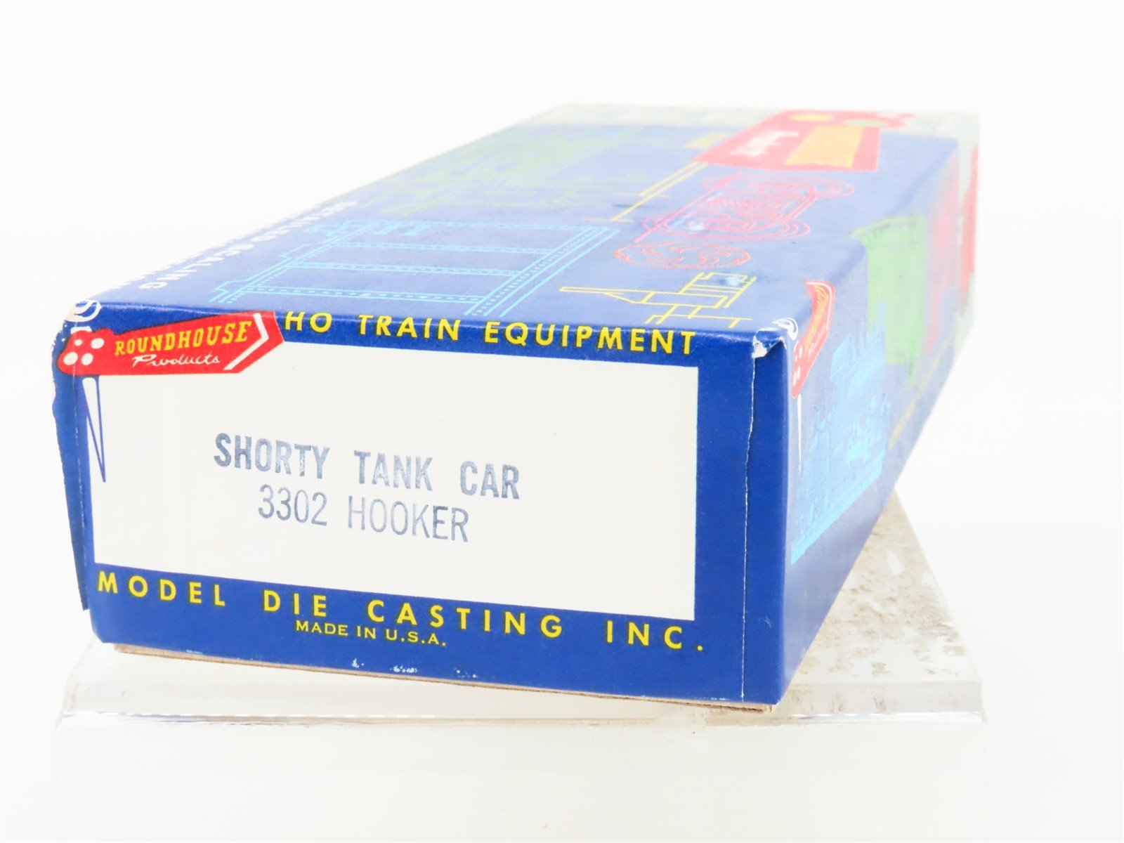 HO Scale Roundhouse Kit 3302 GATX Hooker Chemicals Shorty Tank Car #24931