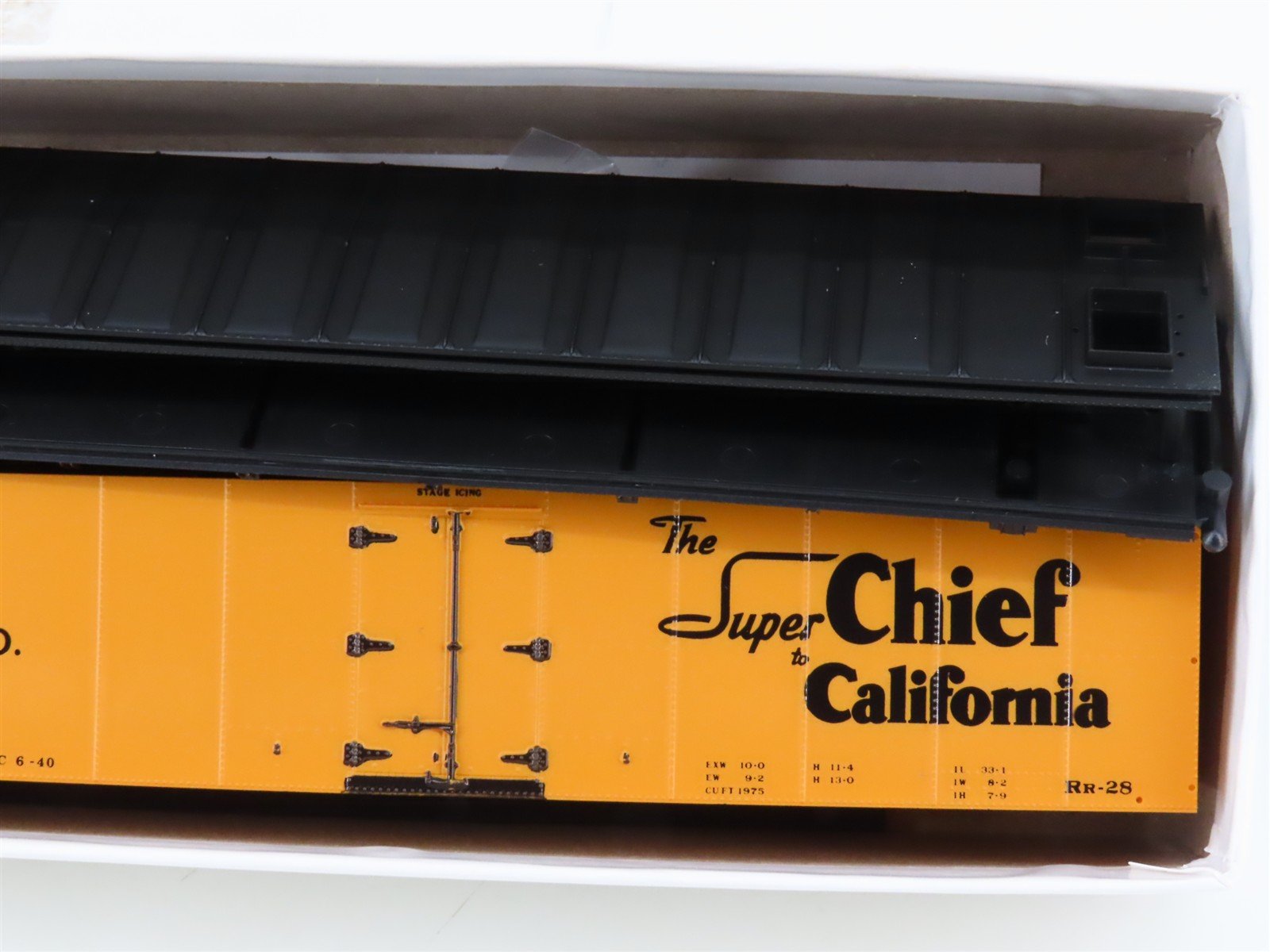 HO InterMountain Kit 41113-03 SFRD Santa Fe Super Chief/Map Reefer #35327
