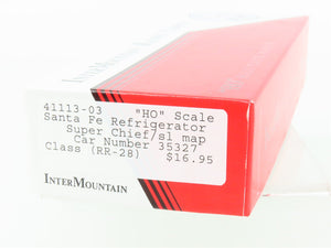 HO InterMountain Kit 41113-03 SFRD Santa Fe Super Chief/Map Reefer #35327