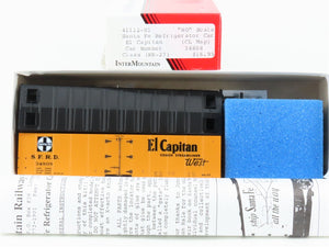 HO Scale InterMountain Kit 41112-01 SFRD Santa Fe El Capitan/Map Reefer #34808