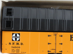HO Scale InterMountain Kit 41112-01 SFRD Santa Fe El Capitan/Map Reefer #34808