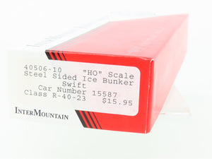 HO InterMountain Kit 40506-10 SRLX Swift Steel Sided Ice Bunker Reefer #15587