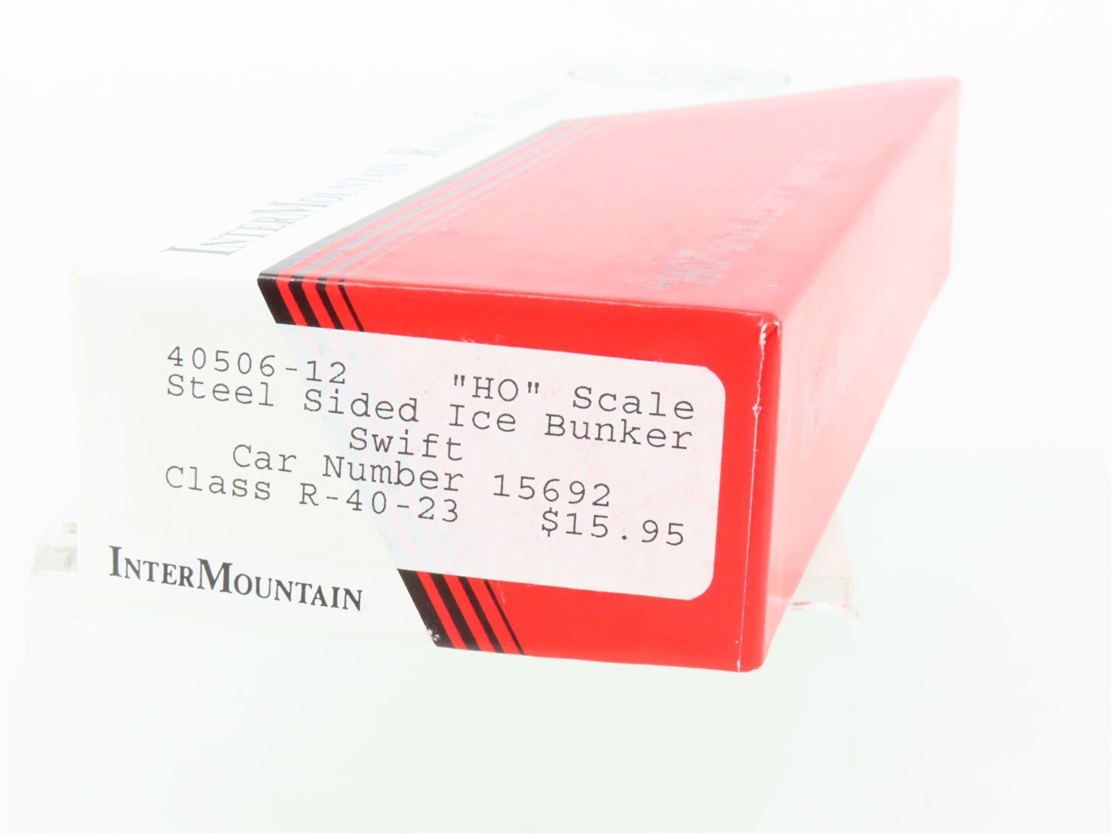 HO InterMountain Kit 40506-12 SRLX Swift Steel Sided Ice Bunker Reefer #15692