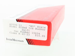 HO InterMountain Kit 40506-11 SRLX Swift Steel Sided Ice Bunker Reefer #15604