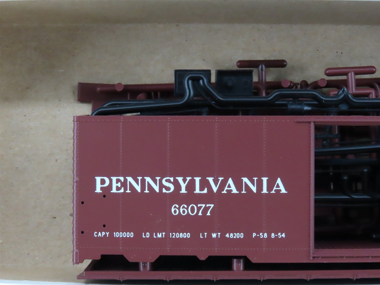 HO Scale InterMountain Kit PRR-02 PRR Pennsylvania Single Door Box Car #66077