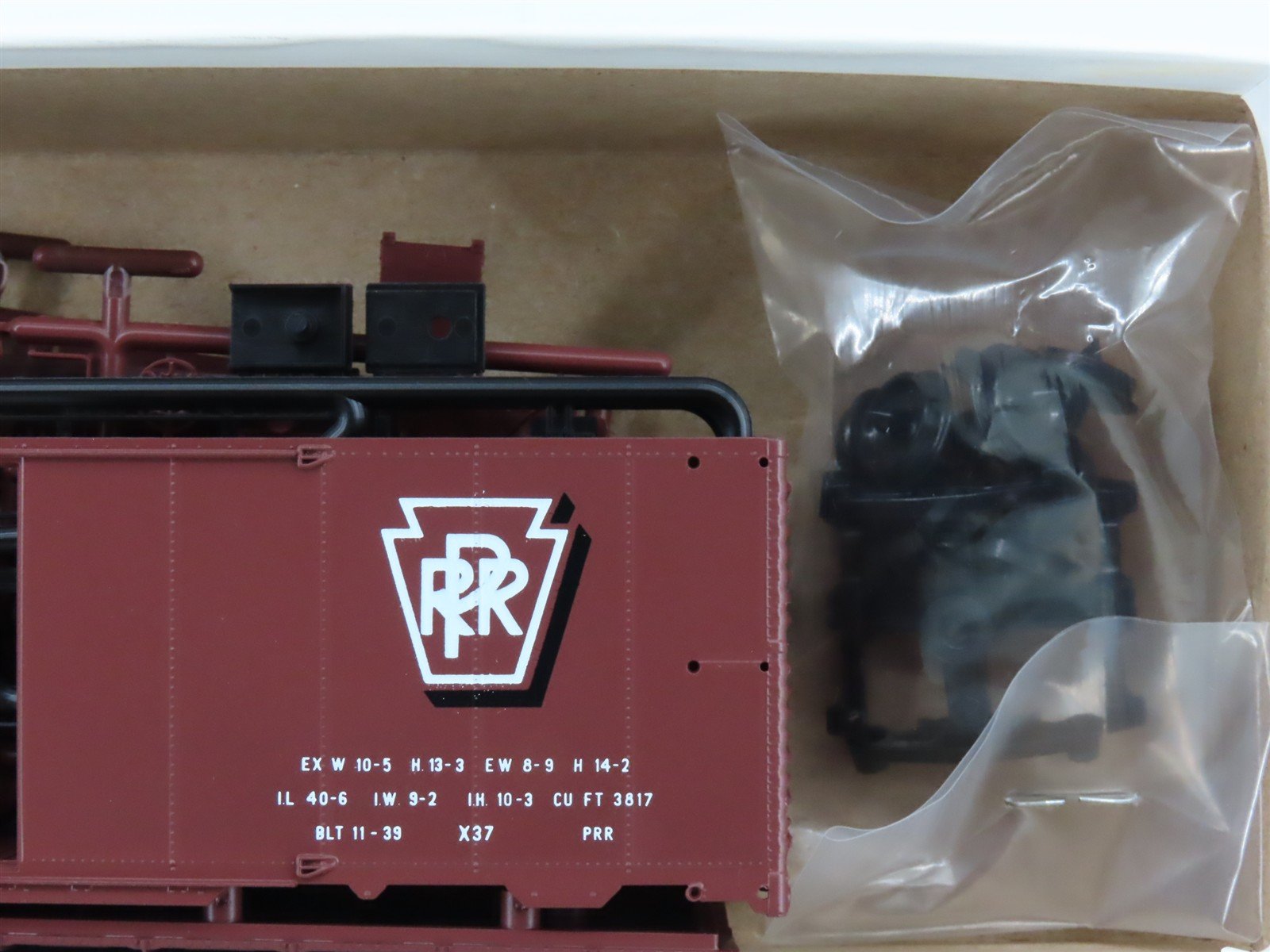 HO Scale InterMountain Kit PRR-04 PRR Pennsylvania Single Door Box Car #66232