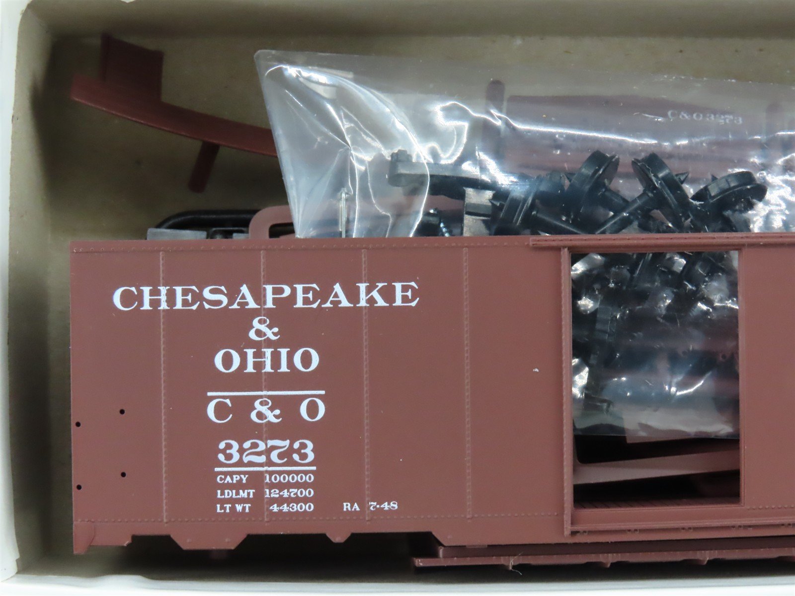 HO Scale InterMountain Kit 40706-04 C&O Progress 1937 AAR 40' Box Car #3273