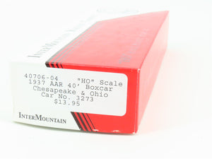 HO Scale InterMountain Kit 40706-04 C&O Progress 1937 AAR 40' Box Car #3273