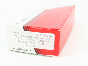 HO Scale InterMountain Kit CPWX-02 CPWX Canada 4-Bay Cylindrical Hopper #606395