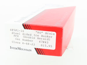 HO Scale InterMountain Kit 40501-16 SP UP PFE Pacific Fruit Express Reefer 47043