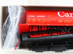 HO Scale InterMountain Kit CPWX-06 CPWX Canada 4-Bay Cylindrical Hopper #606592