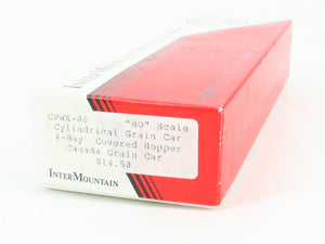 HO Scale InterMountain Kit CPWX-06 CPWX Canada 4-Bay Cylindrical Hopper #606592