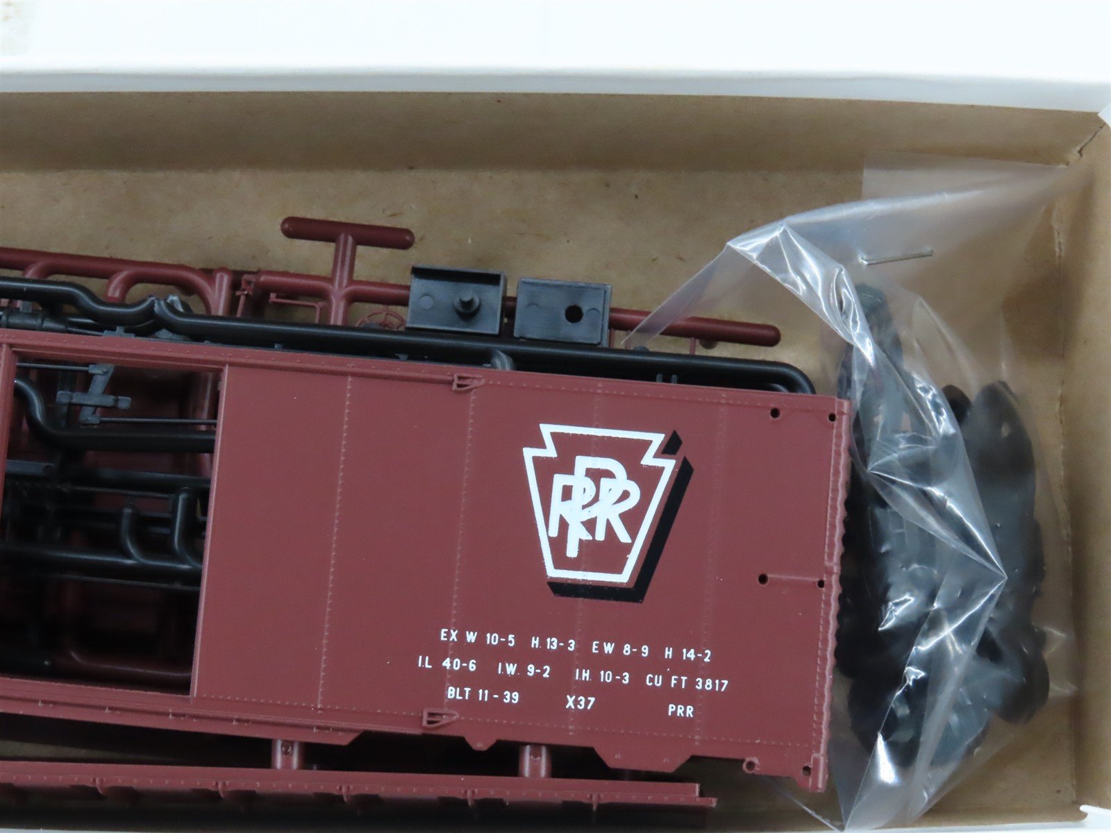 HO Scale InterMountain Kit PRR-01 PRR Pennsylvania Single Door Box Car #66009